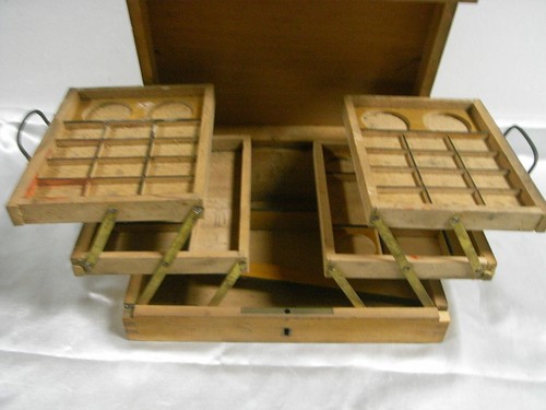 Ancien coffret bois - 🇫🇷,