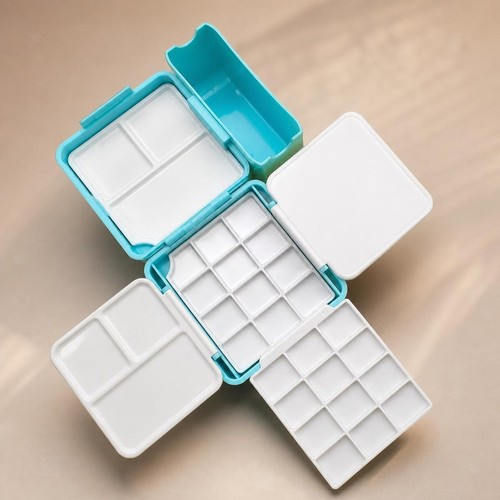 Palette aquarelle cases - 24,
