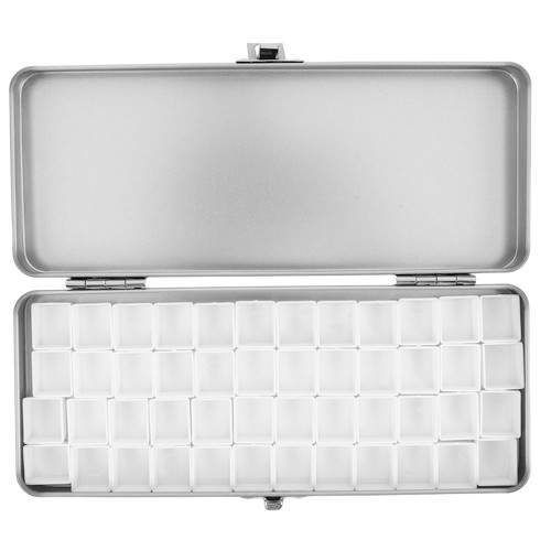 Palette aquarelle vide - d'aquarelle,
