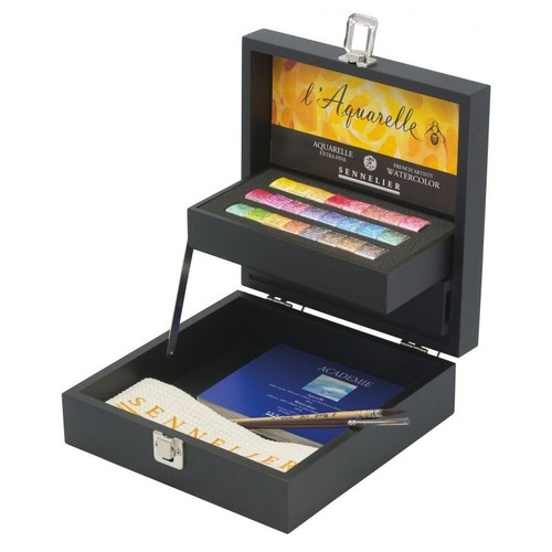 Coffret bois sennelier 2 - sennelier, 24